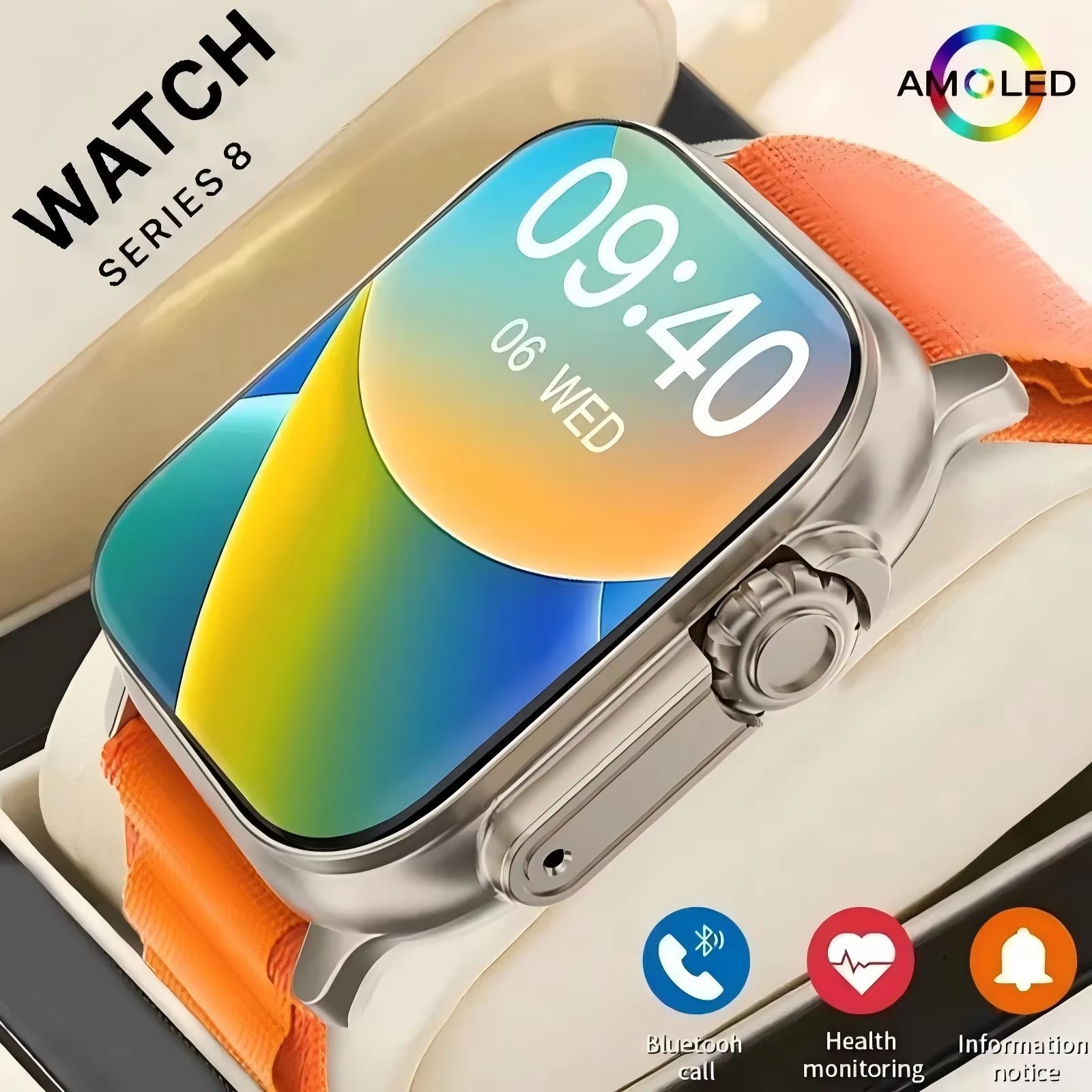 Smartwatch X12 - 기존 T900 울트라 2 스마트 시계