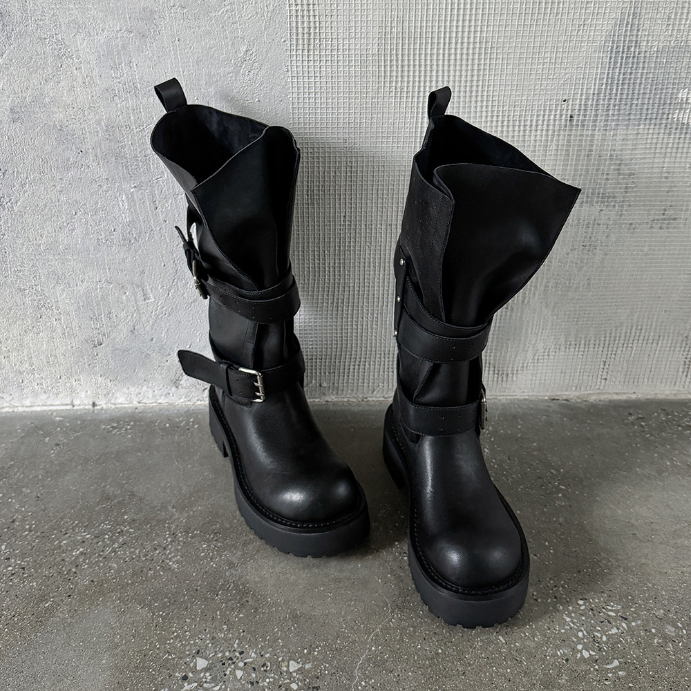 Aucegi 정품 가죽 플랫폼 블록 힐 여성 벨트 버클 - Leather Classic Strap 리뷰 및 가격