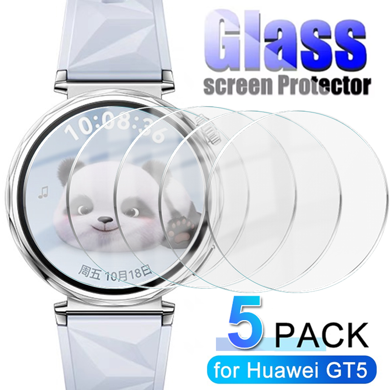 화웨이 워치 GT5 용 화면 보호대 유리, 스크래치 방 - Titan Smartwatch Accessories 리뷰 및 가격