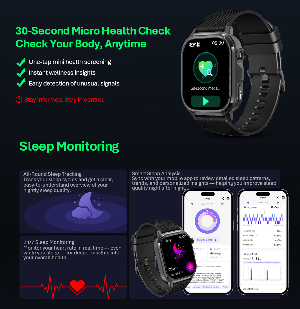 VALDUS CARDIGO 남녀공용 ECG 건강 스마트 - Smartwatch Custom 리뷰 및 가격