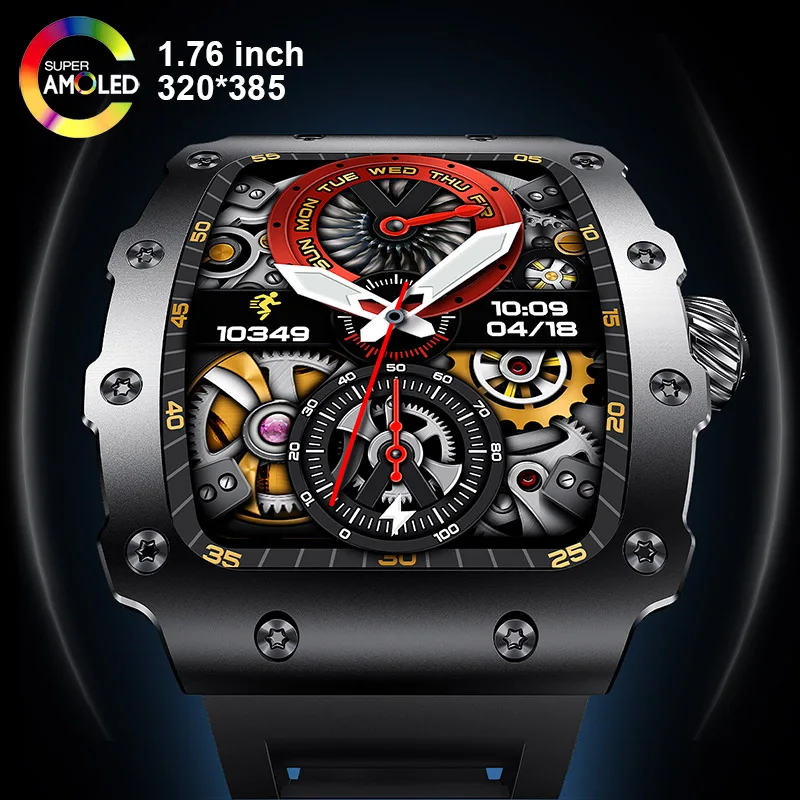 신제품 트렌드 스마트 워치 1.76인치 AMOLED 3 - Smartwatch Custom 리뷰 및 가격